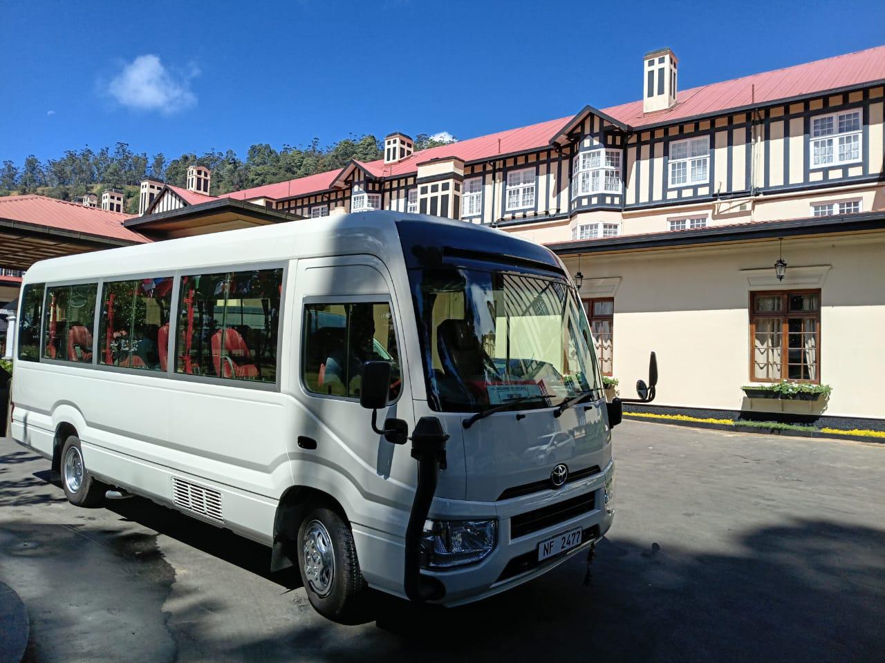 Toyota Coaster VIP Seats