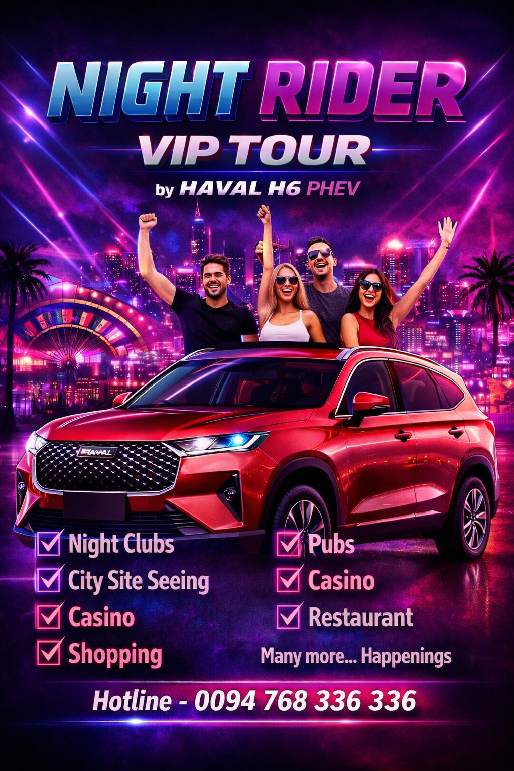 Colombo nightlife view