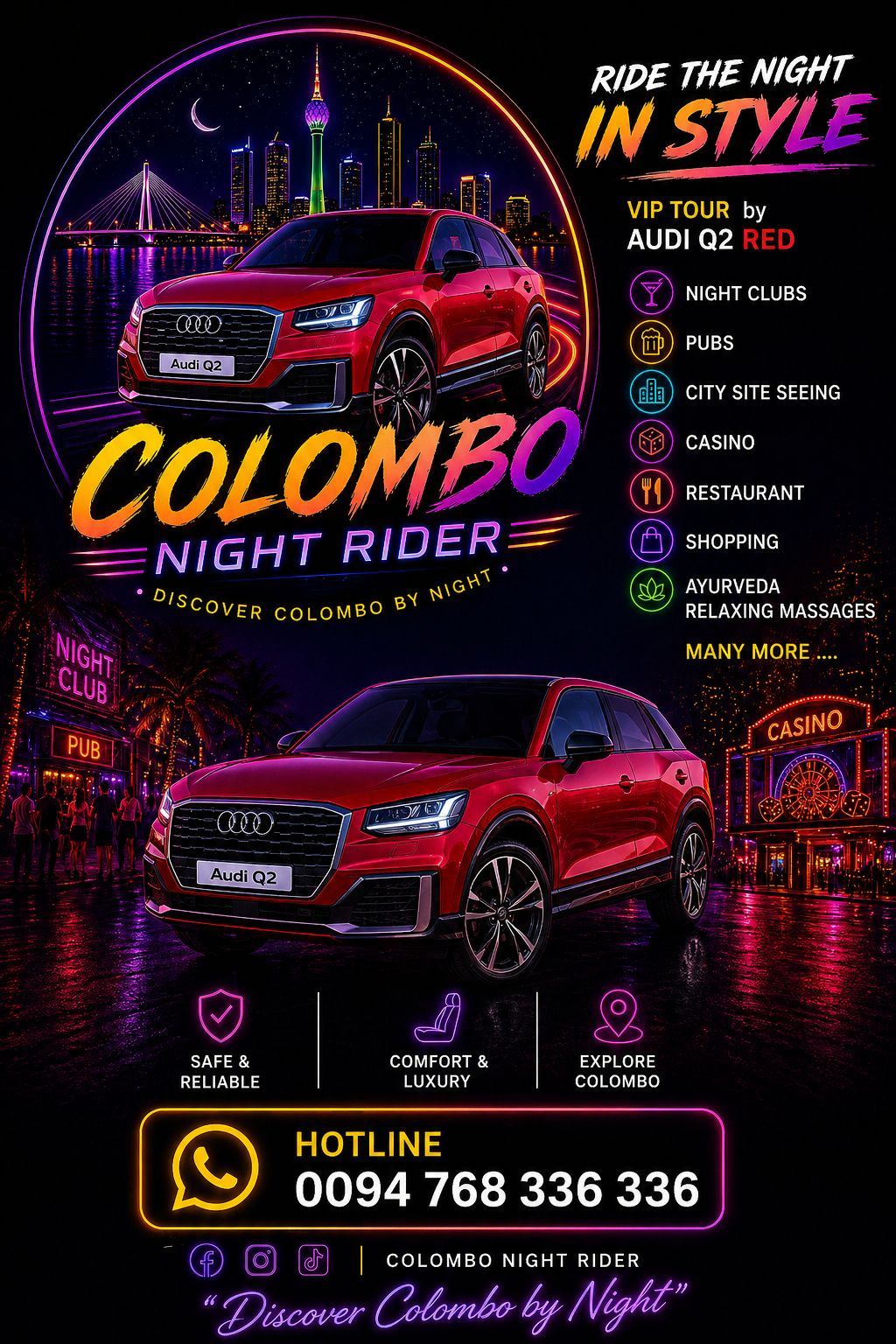 Colombo Night Rider poster