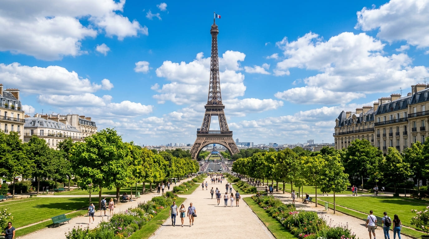 Eiffel Tower Paris Schengen Visa Assistance Europe Bookingmart